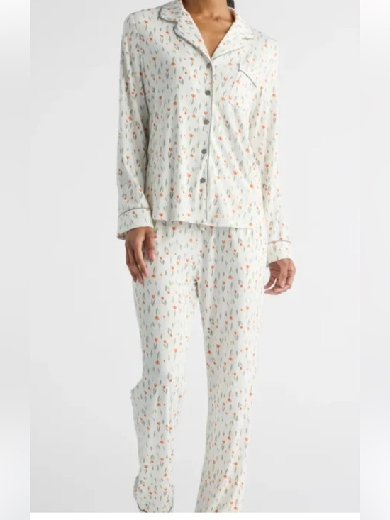 cozy earth Other - Cozy Earth Bamboo Pajamas LARGE Limited Edition Sienna Tulip Ophra’s Fav Corded